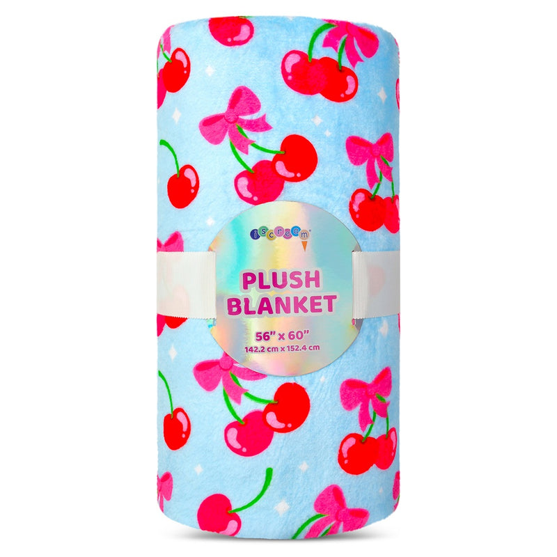 ISCREAM CHEERFUL CHERRIES BLANKETS