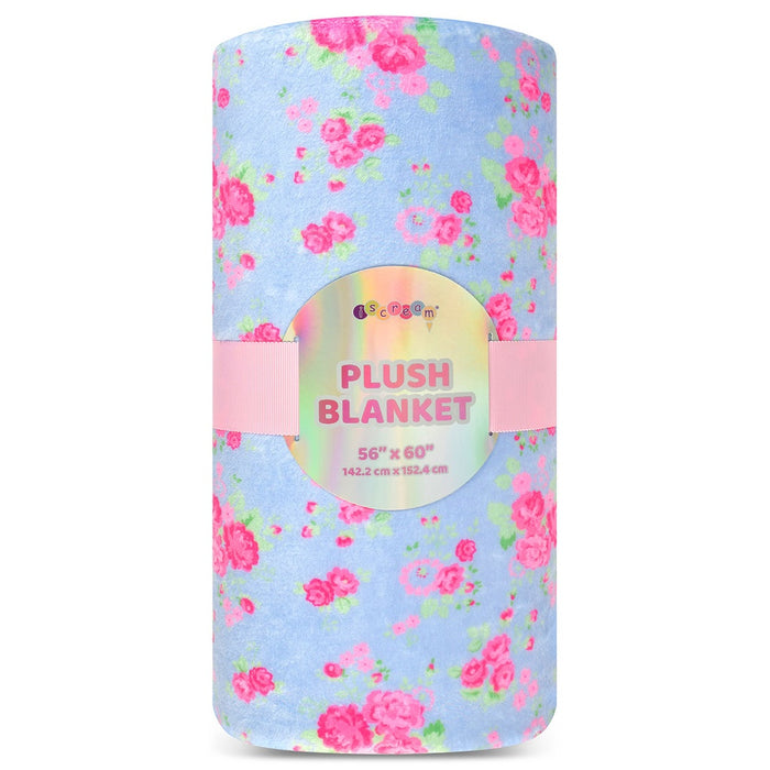 ISCREAM DITSY FLORAL PLUSH BALNKET