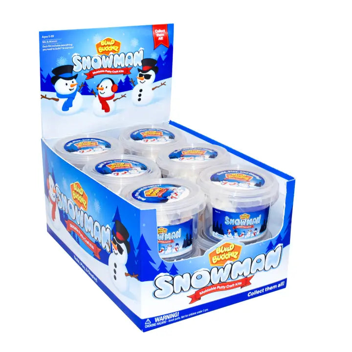 BUILD BUDDIEZ SNOWMAN CRAFT KIT