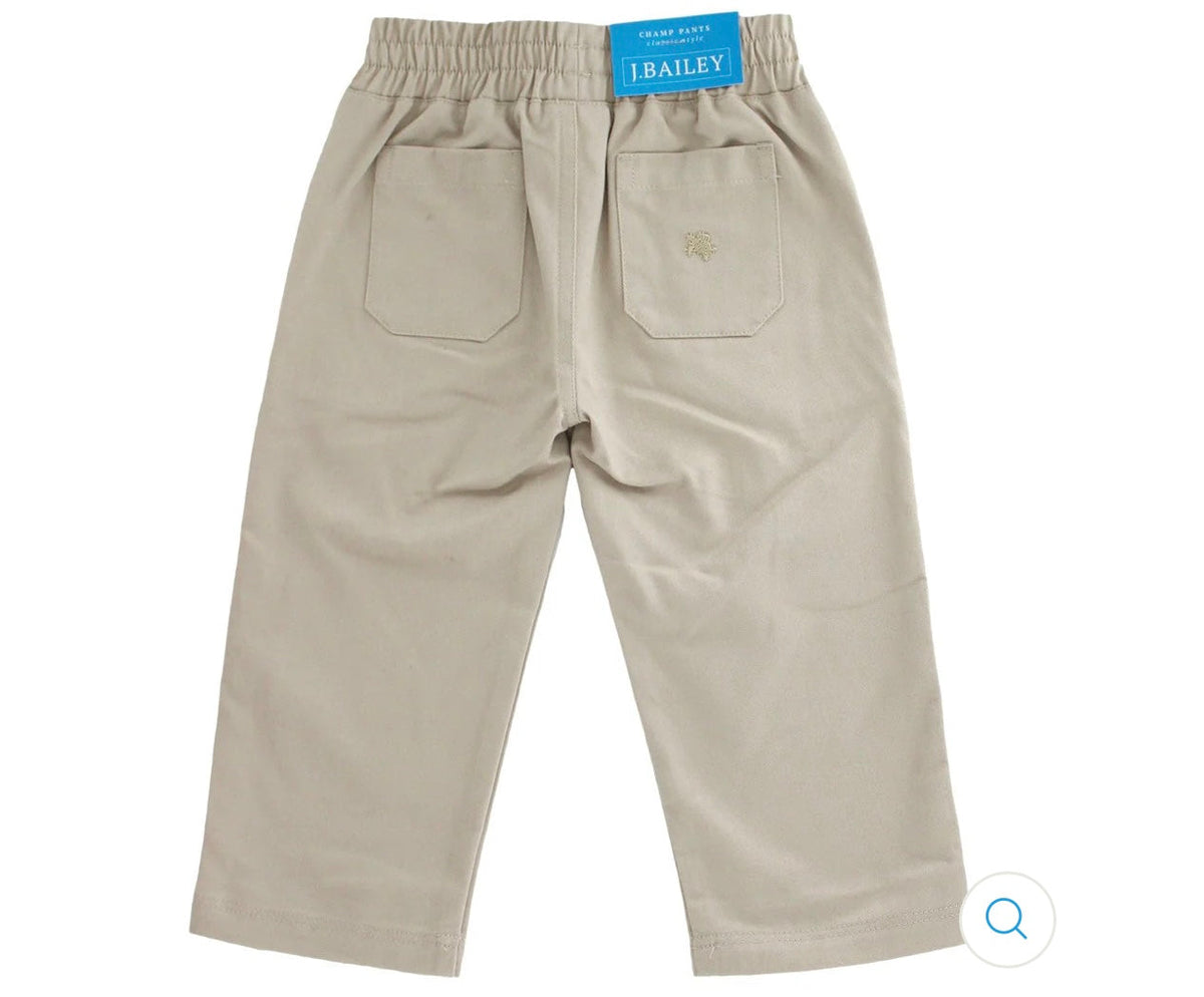 BAILEY BOYS PULL ON PANT KHAKI