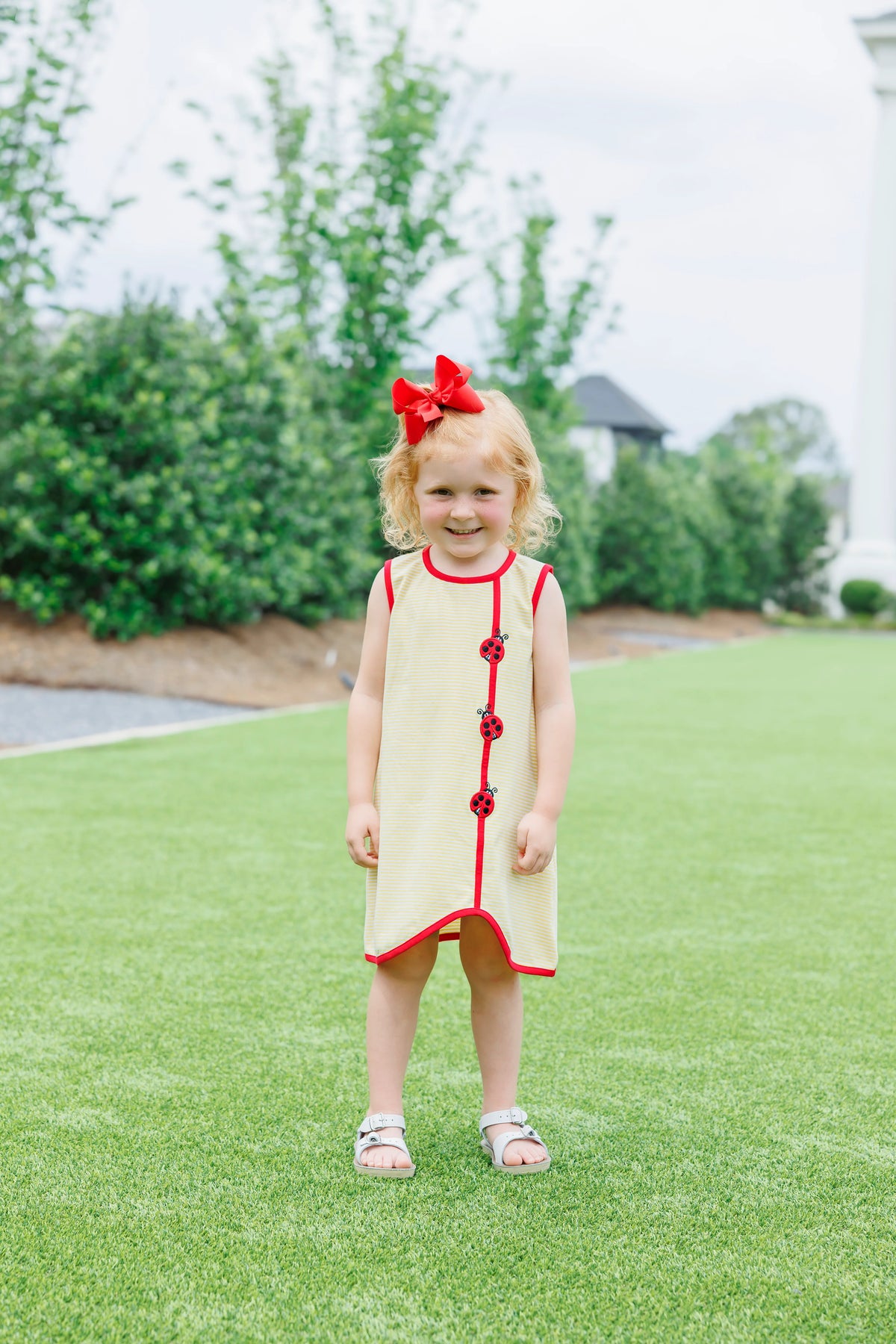 LOVELY LADYBUGS DRESS