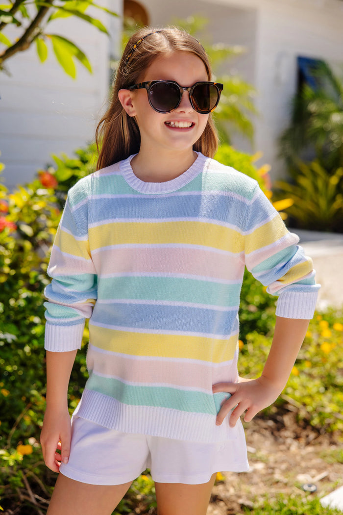 TBBC CISSY SWEATER SIESTA KEY STRIPE