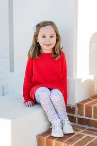 JAMES AND LOTTIE PEGGY PEPLUM LEGGING SET FULL BLOOM