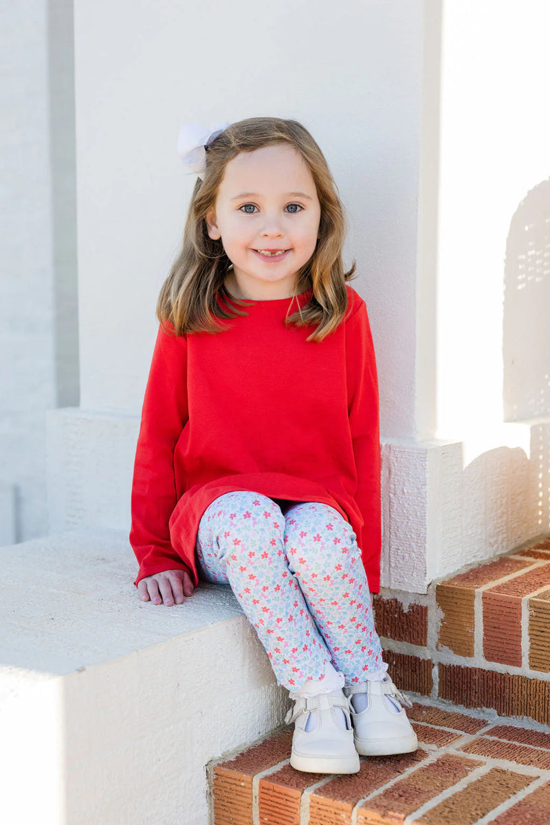 JAMES AND LOTTIE PEGGY PEPLUM LEGGING SET FULL BLOOM
