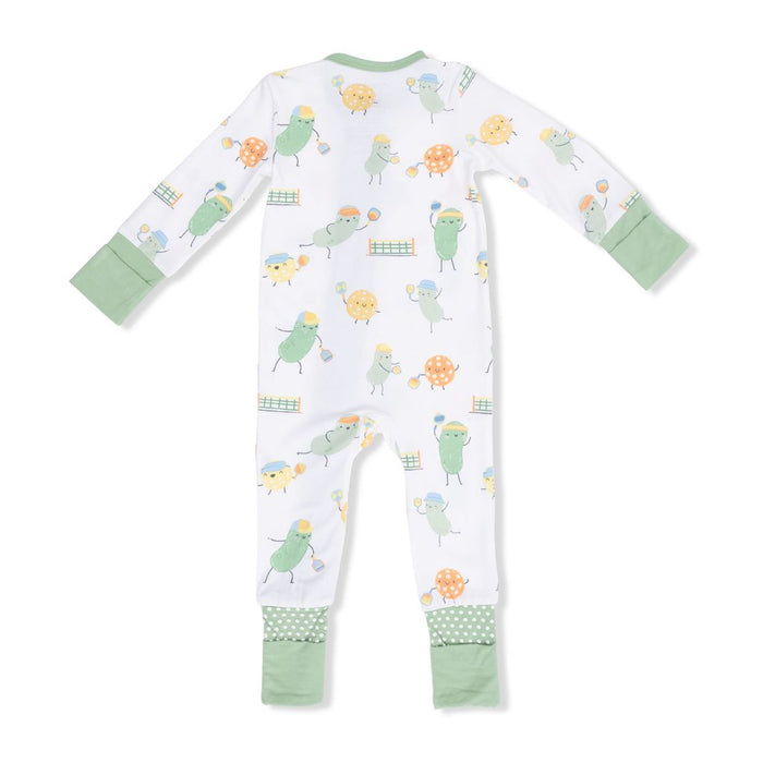 PICKLES PLAYING PICKLEBALL CONVERTIBLE ROMPER