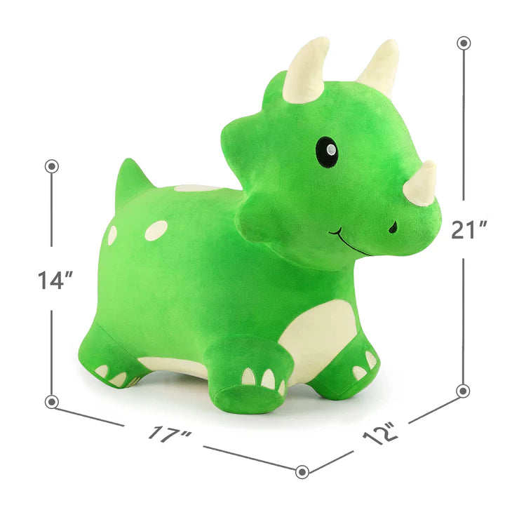 IPLAY ILEARN BOUNCY TRICERATOPS