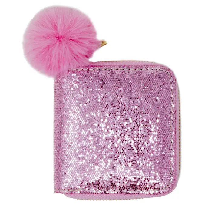 ZOMI GEMS GLITTER WALLET PINK