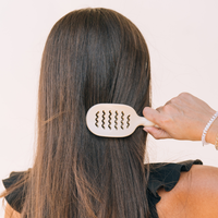 Mini Vented Brush Tan