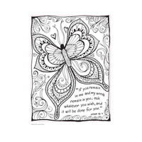 YOU'RE GODS GIRL COLORING BOOK