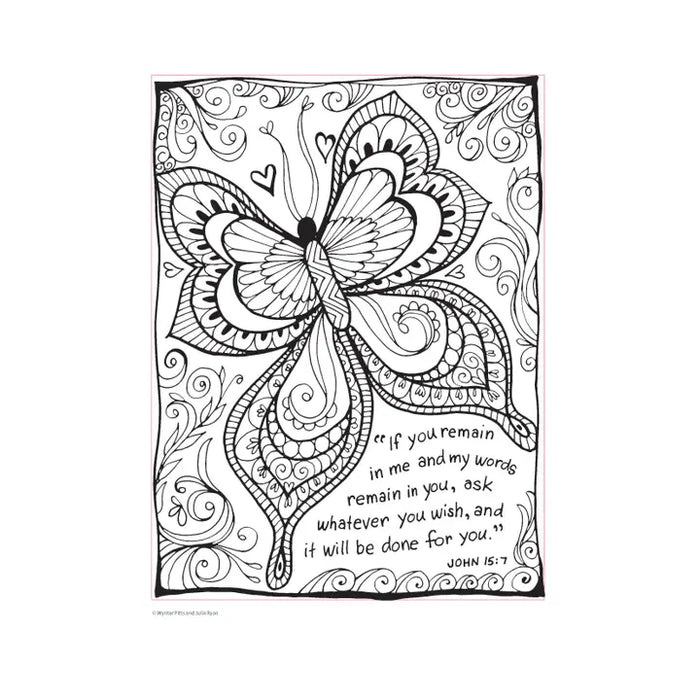 YOU'RE GODS GIRL COLORING BOOK