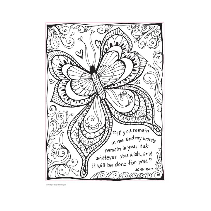 YOU'RE GODS GIRL COLORING BOOK