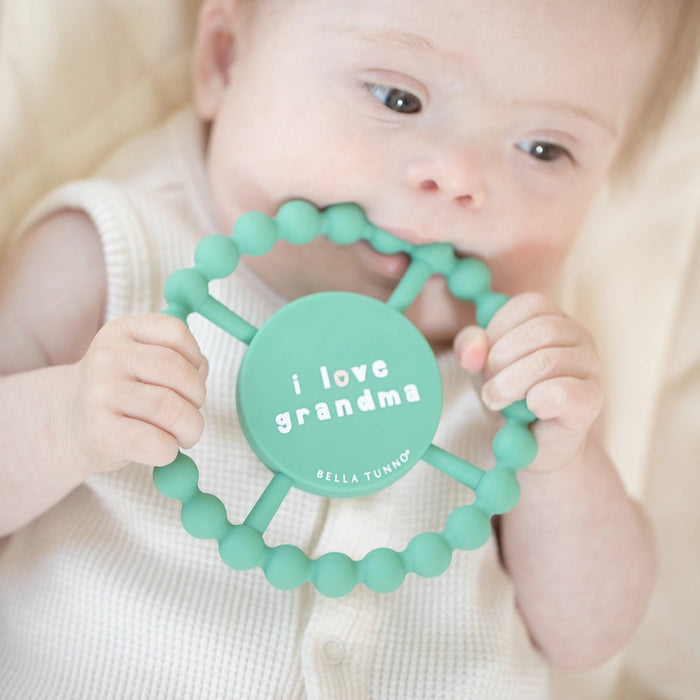 BELLA TUNNO HAPPY TEETHER I LOVE GRANDMA