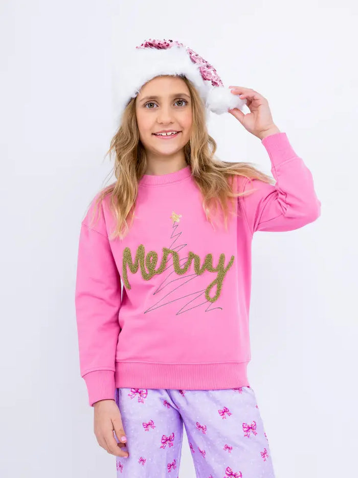PREPPY GOOSE MERRY SWEATSHIRT