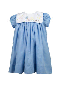 THE PROPER PEONY GIRLS MANGER DRESS