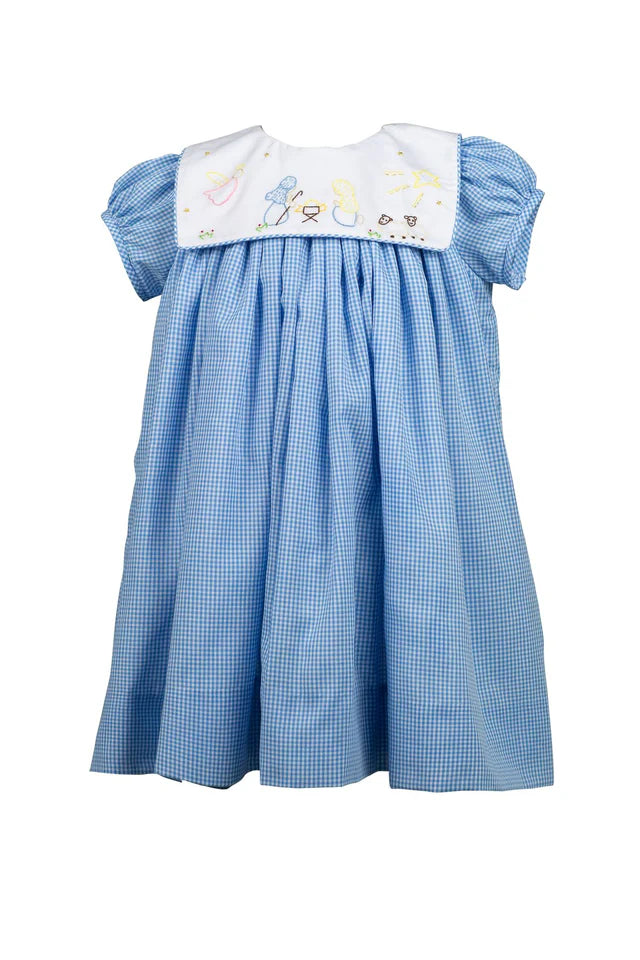 THE PROPER PEONY GIRLS MANGER DRESS