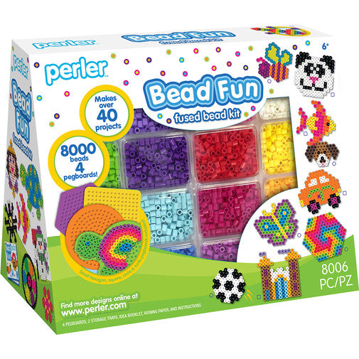 PERLER BEAD FUN TRAY BOX SET