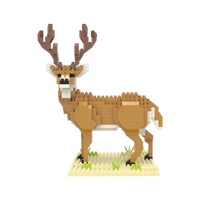 MINI BLOCK MEDIUM WHITE TAILED BUCK