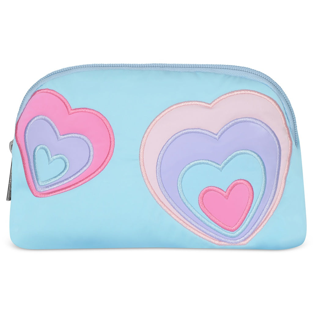 ISCREAM HAPPY HEARTS OVAL COSMETIC BAG