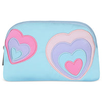 ISCREAM HAPPY HEARTS OVAL COSMETIC BAG