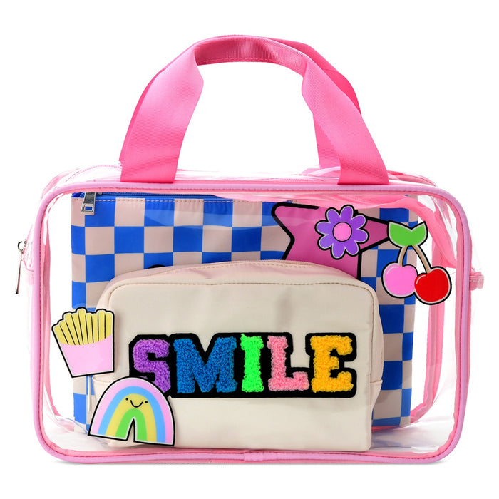 ISCREAM SMILE SQUAD COSMETIC BAG TRIO