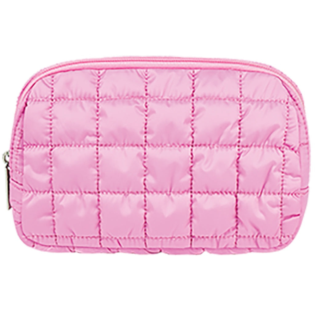 ISCREAM PRETTY PINK QUILTED BELT BAG