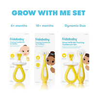 FRIDABABY GROW WITH ME TRAINING TOOTHBRUSH SET