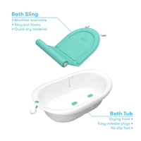 FRIDABABY 4 IN 1 GROW WITH ME BATH TUB