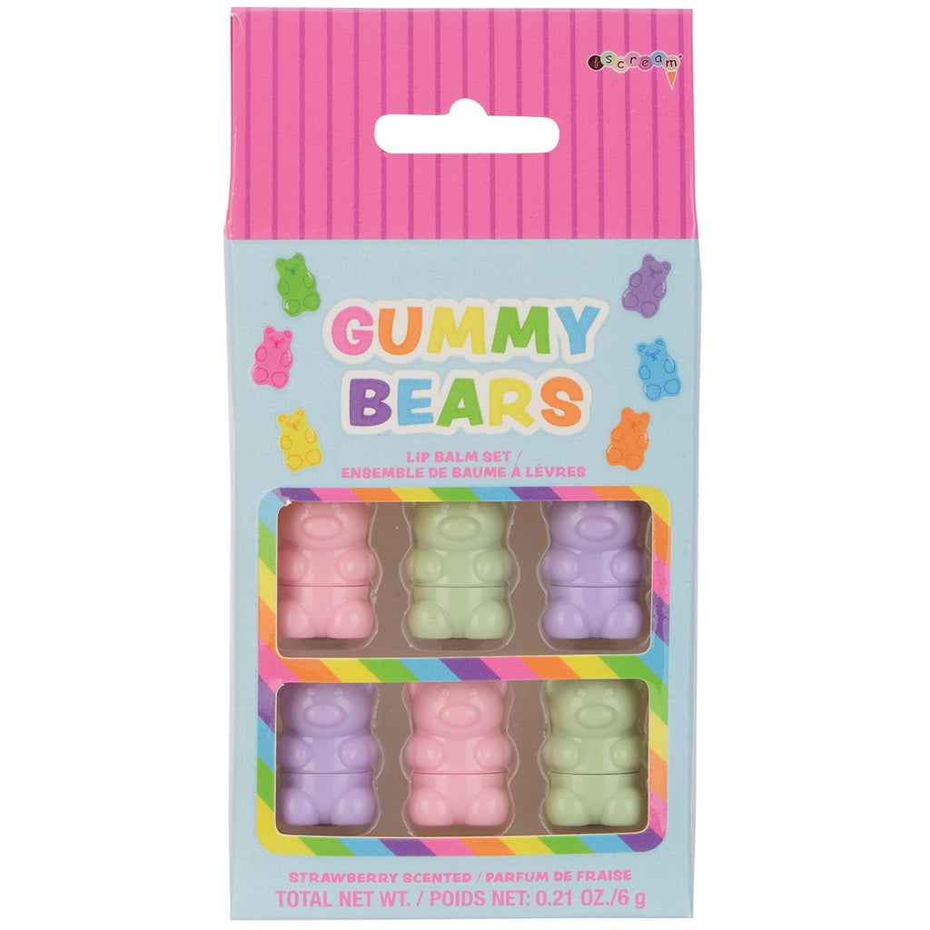 ISCREAM GUMMY BEAR LIP BALM SET