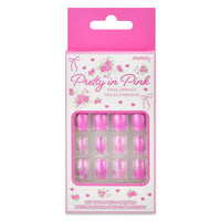 PRETTY IN PINK PRESS ON NAIL SET