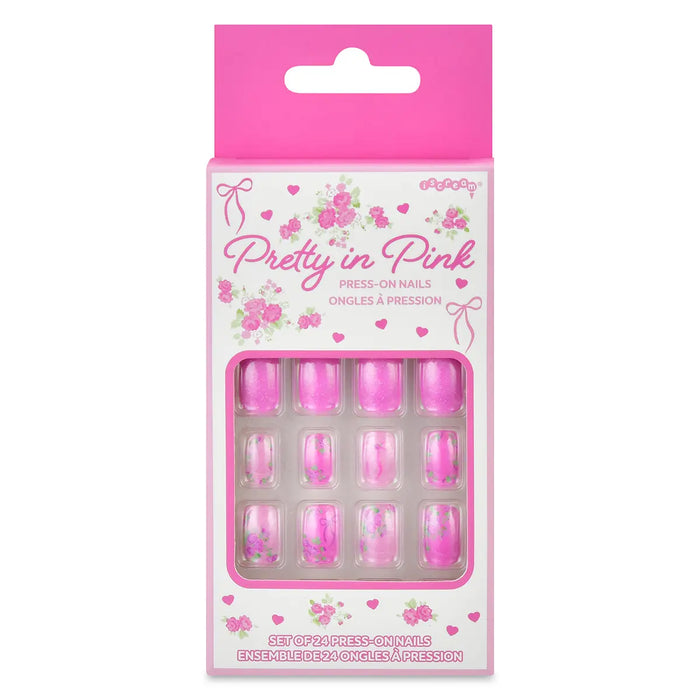 PRETTY IN PINK PRESS ON NAIL SET