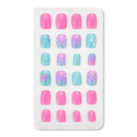 Mermaid Vibes Press On Nails