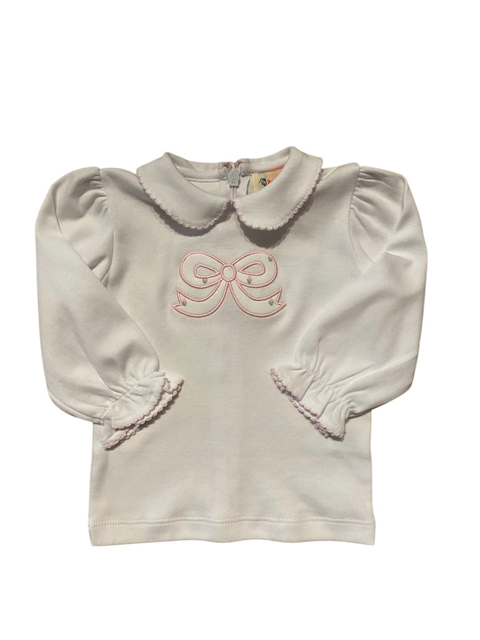 LUIGI BOW BLOUSE