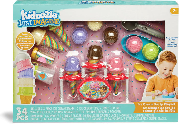 EPOCH ICE CREAM PARTY PLAYSET KIDOZZIE JUST IMAGINE