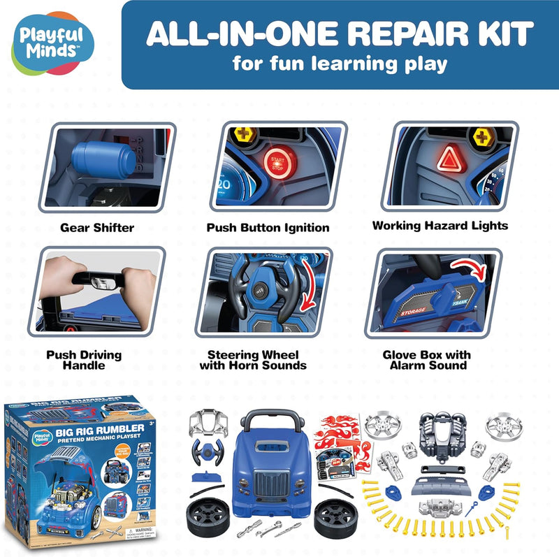 PLAYFUL MINDS BIG RIG RUMBLER