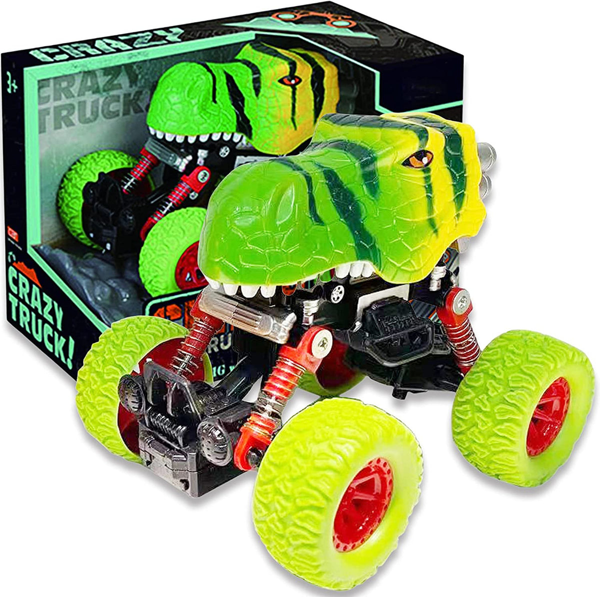 CRAZY TRUCK DINOSAUR GREEN