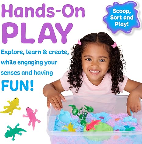 Sensory Bin Axolotl