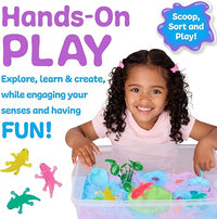 Sensory Bin Axolotl