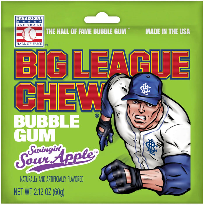 BIG LEAGUE CHEW SWINGING SOUR APPLE