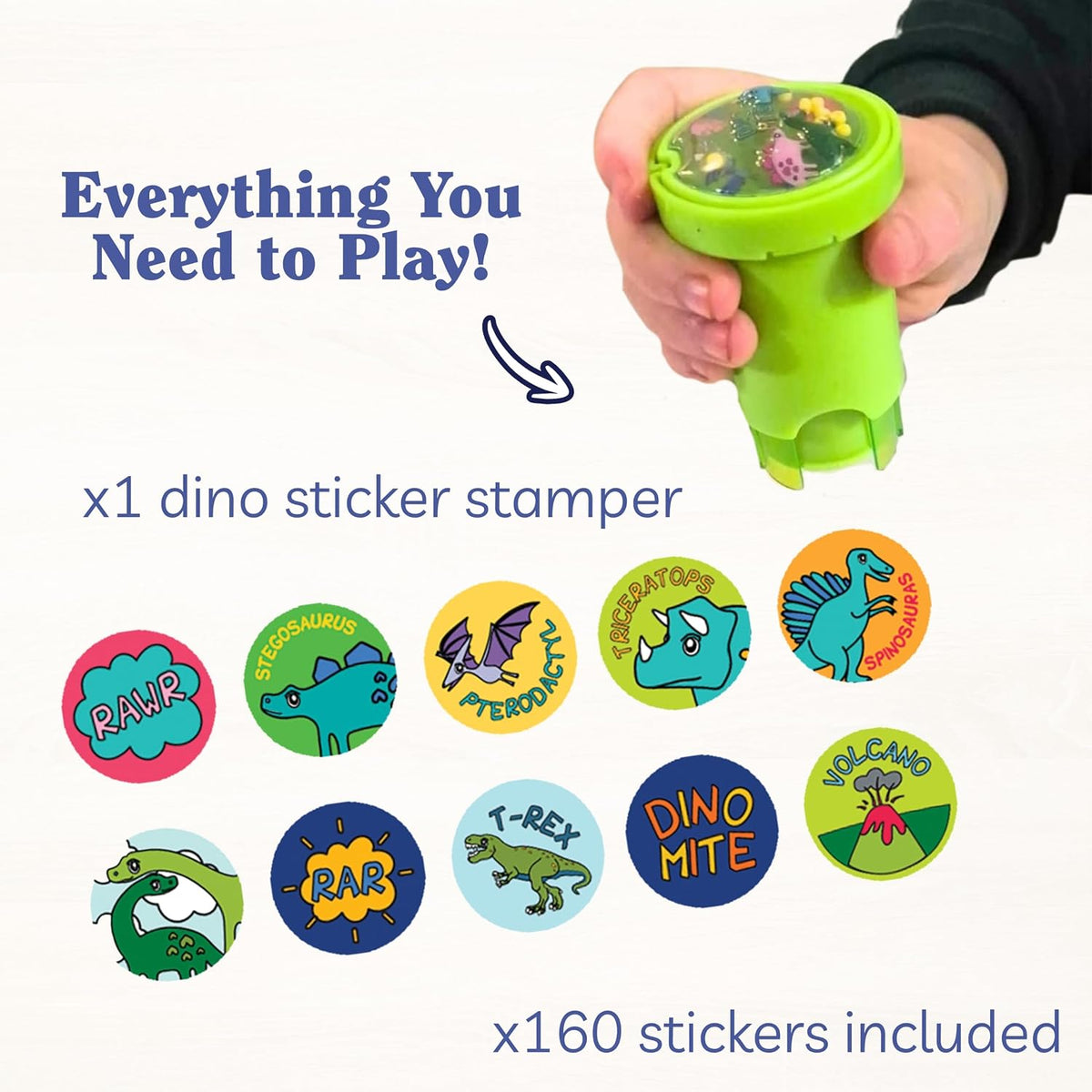 House of Marbles Dino Sticker Stamper