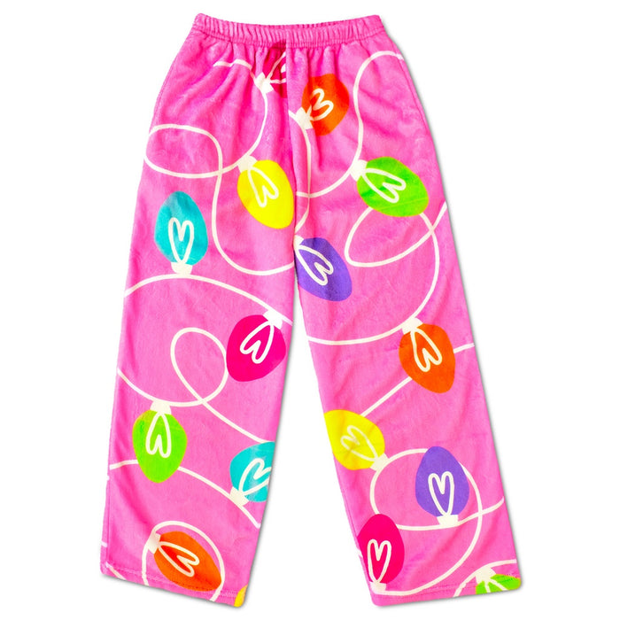 ISCREAM TINSEL & GLOW PLUSH PANTS