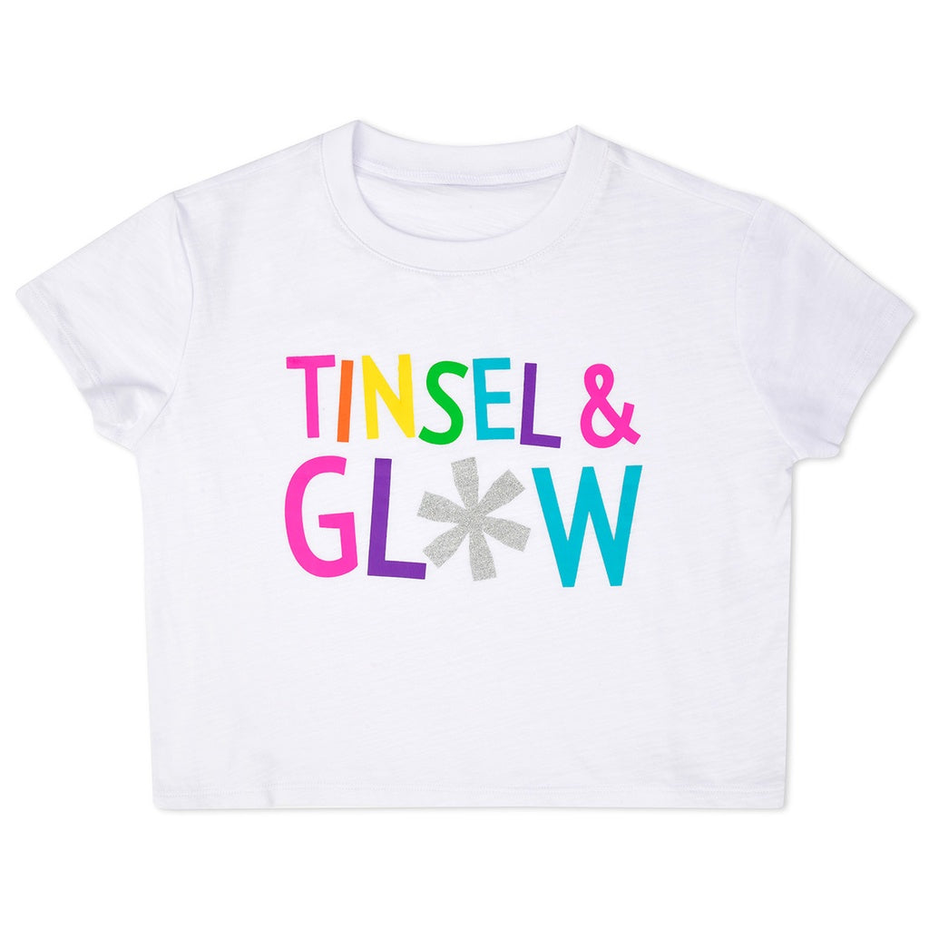 ISCREAM TINSEL & GLOW BOXY TEE