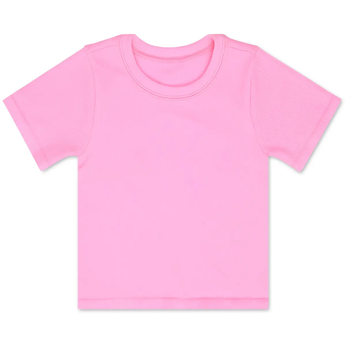 Rose Ribbed Short Sleeve