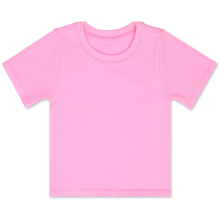 ROSE RIBBED SHORT SLEEVE