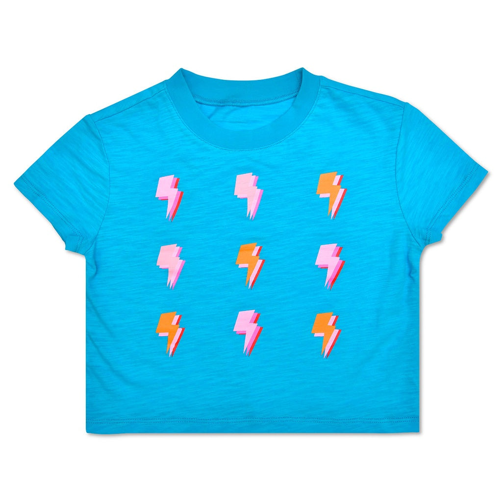 ISCREAM LIGHTNING BOXY TEE SHIRT