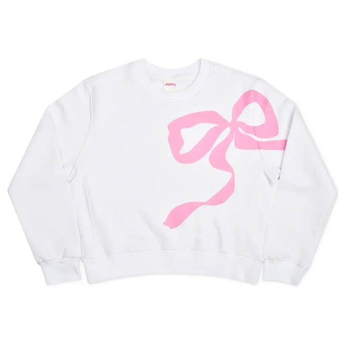 ISCREAM LOVELY BOW SWEATSHIRT
