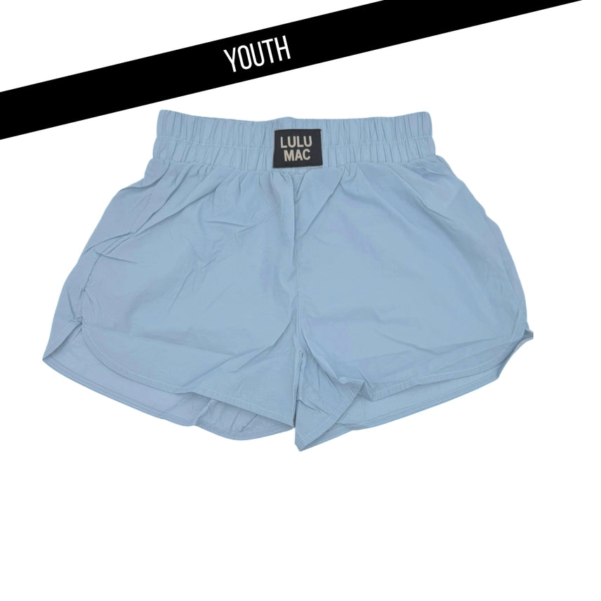LIGHT BLUE KIDS SOLID SHORT
