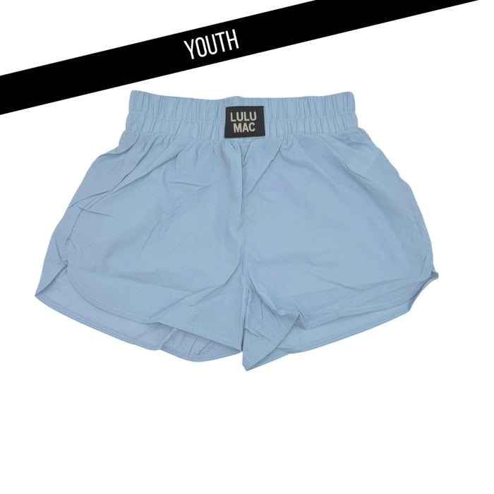 LIGHT BLUE KIDS SOLID SHORT