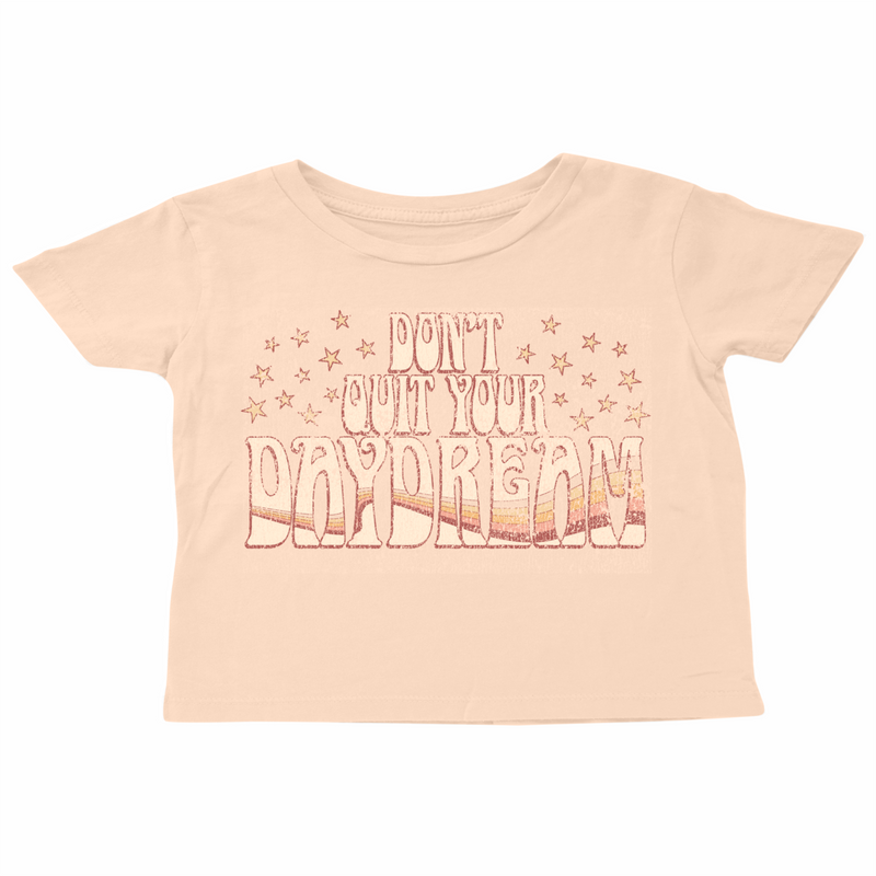 TINY WHALES DON'T QUIT YOUR DAYDREAM BOXY TEE