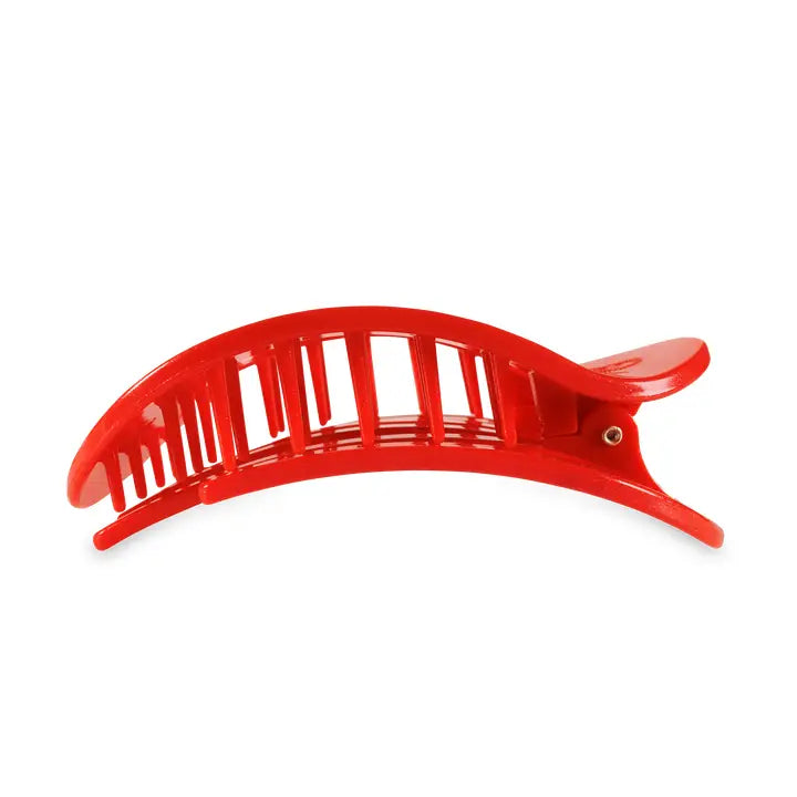 TELETIES RUDOLPH RED LARGE FLAT ROUND CLIP