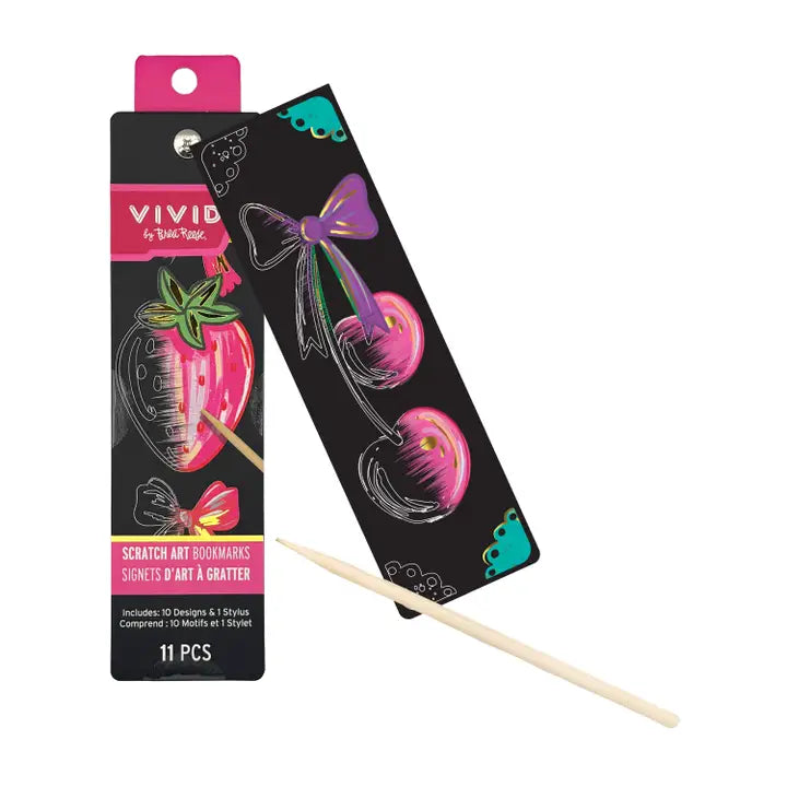Momenta BRVV Scratch Bookmark Modern Berry